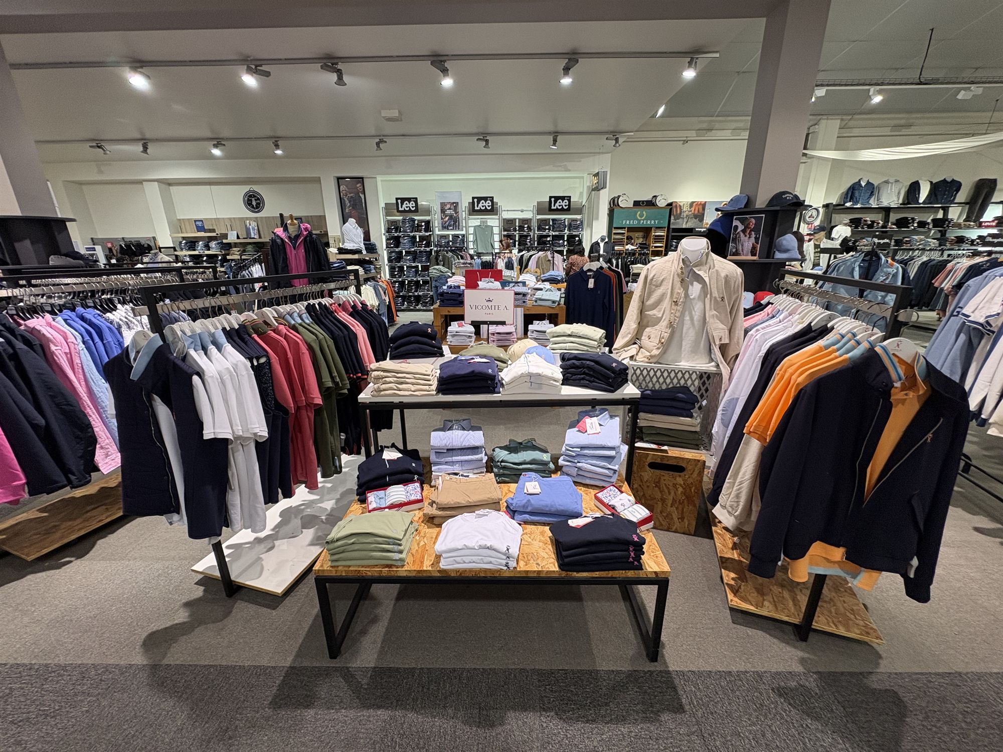 Le rayon homme Espace M